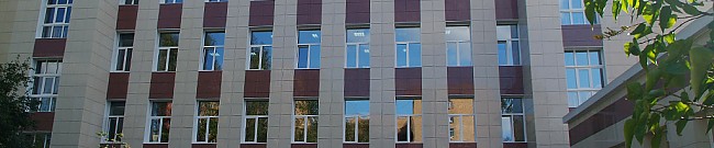Фасады государственных учреждений Пущино