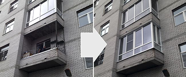 Нужно ли застеклять балкон: преимущества остекления балкона Пущино