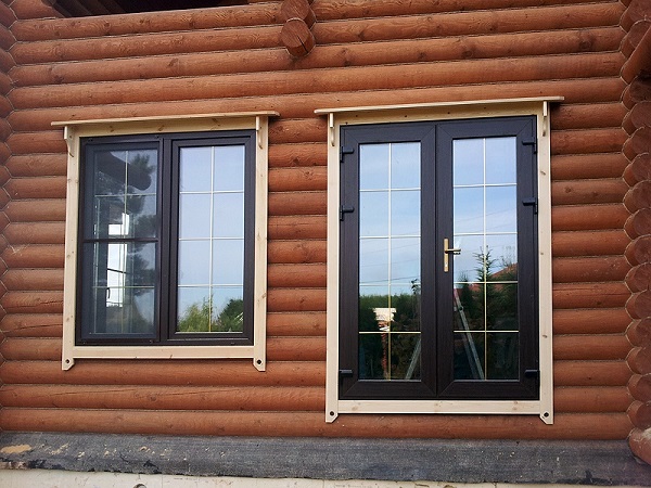 Установка пластиковых окон в деревянном доме Пущино
