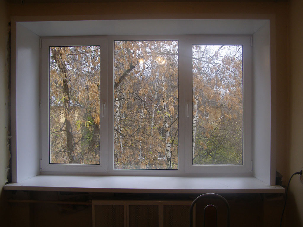 Готовые пластиковые окна для дачи и дома Пущино